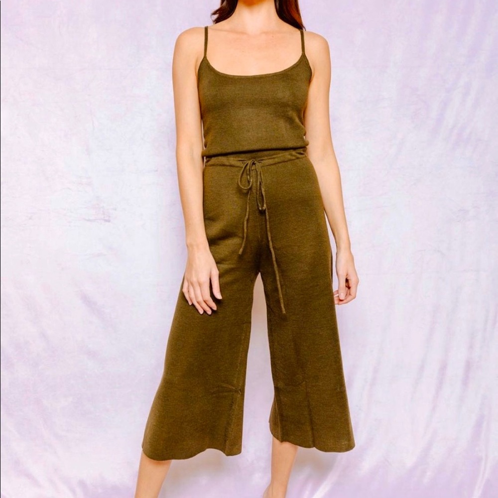 The Cutest Olive Jumpsuit